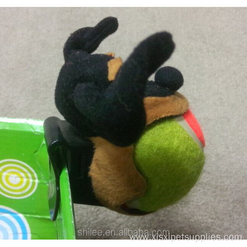 Removable dog tennis ball holder Dog Chew Toy